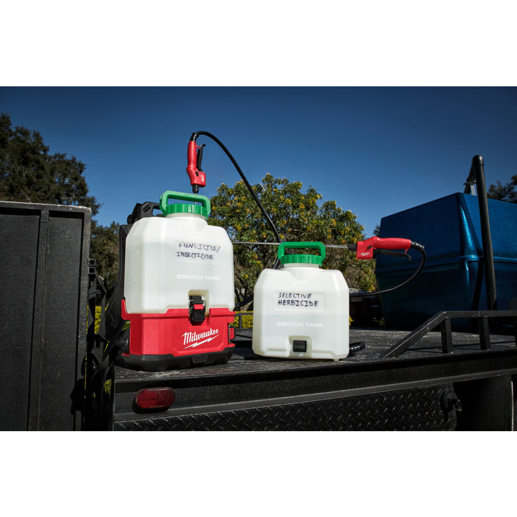MILWAUKEE M18 BPFP-CST SWITCH TANK™ 15 l tank met spuitpistool voor chemische toepassing