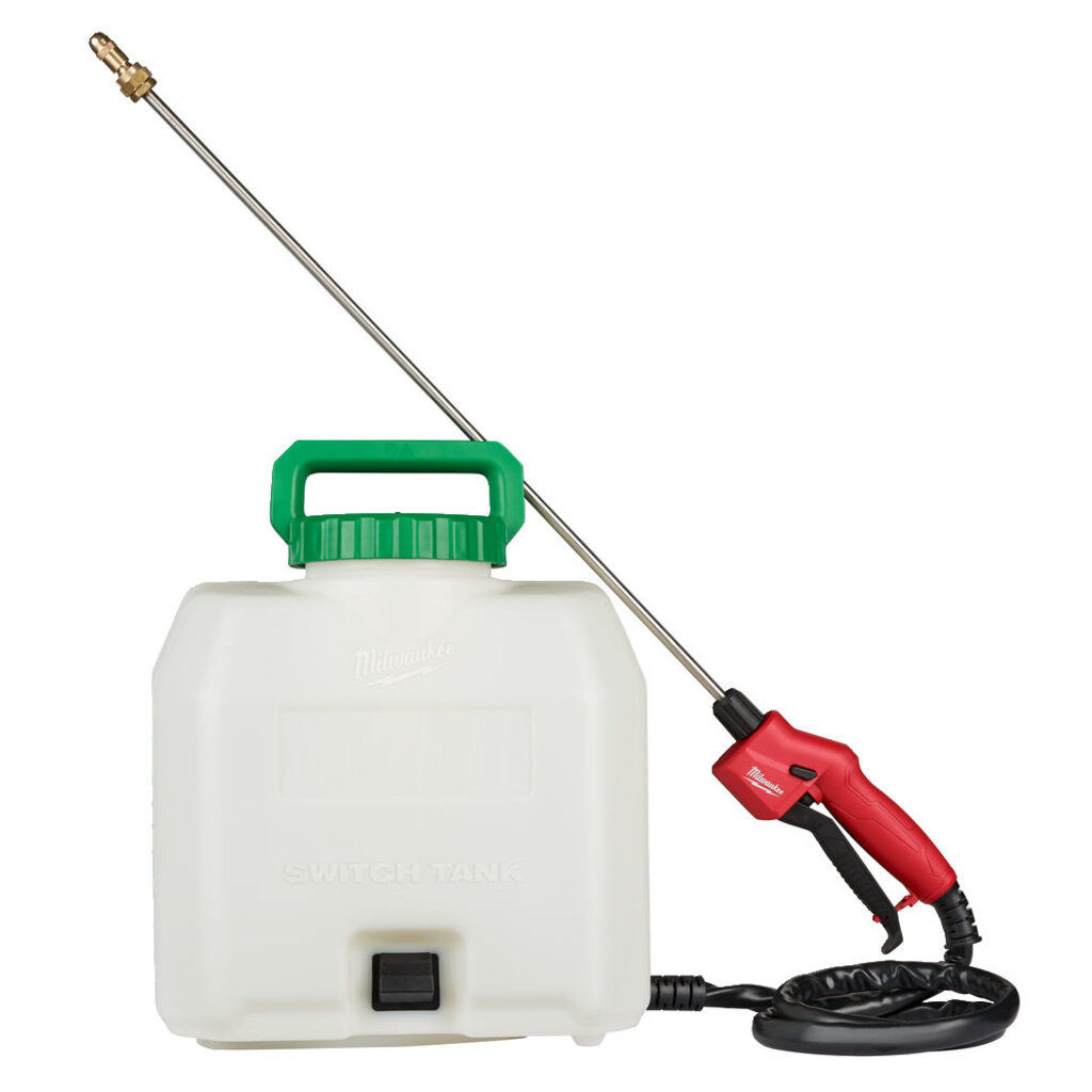MILWAUKEE M18 BPFP-CST SWITCH TANK™ 15 l tank met spuitpistool voor chemische toepassing