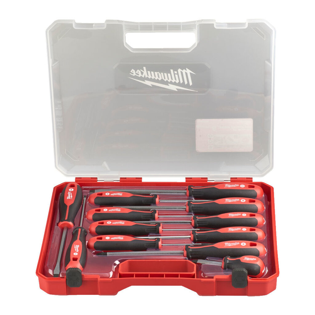 MILWAUKEE Schroevendraaierset "TRI-LOBE" 12-delig