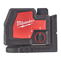 MILWAUKEE  L4 CLL-301C USB OPLAADBARE GROENE KRUISLIJNLASER