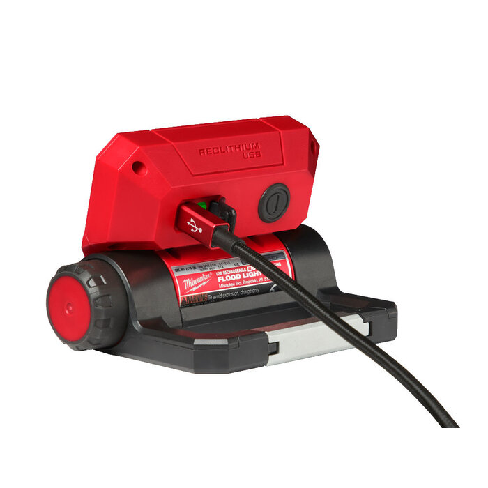 MILWAUKEE L4 FFL-301 USB OPLAADBARE INKLAPBARE MINI SCHIJNWERPER