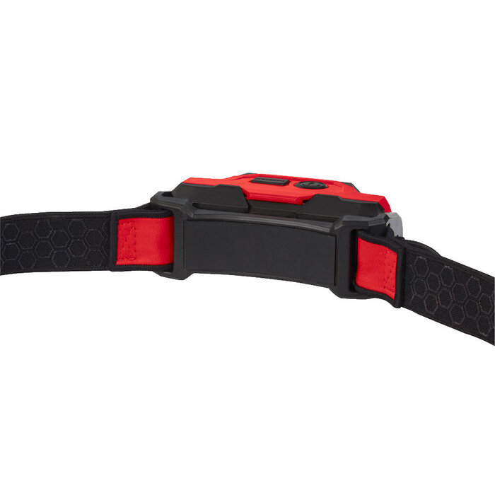 MILWAUKEE L4 HL-VIS-301 USB OPLAADBARE HI-VIS HOOFDLAMP 600 LUMEN