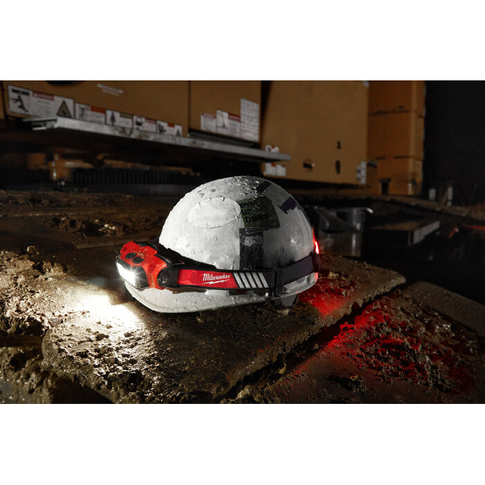 MILWAUKEE L4 HL-VIS USB oplaadbare reflecterende hoofdlamp
