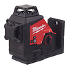 MILWAUKEE M12 3PL  driedimensionale laser met 3 groene 360° laser cirkels