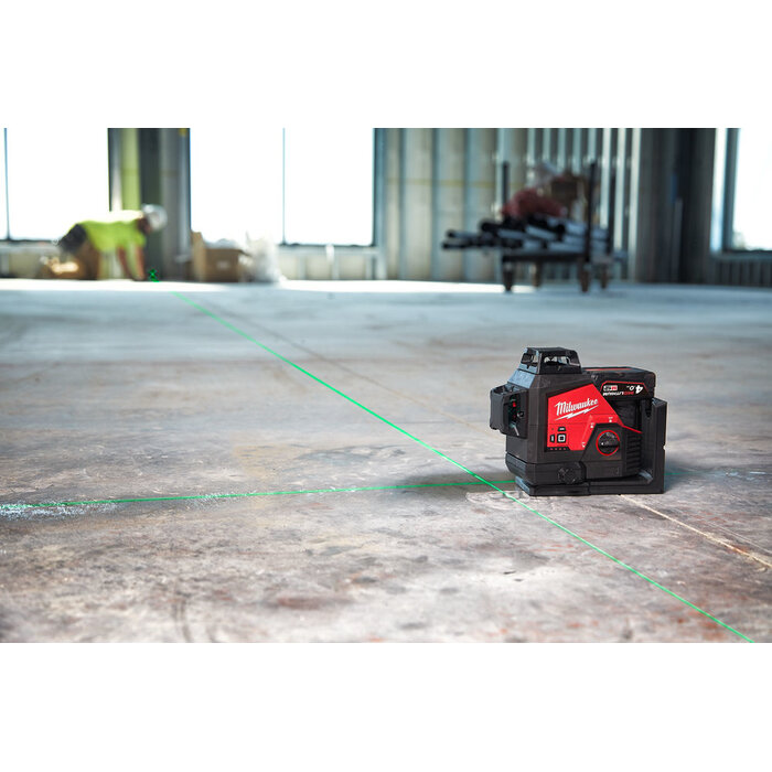 MILWAUKEE M12 3PL  DRIEDIMENSIONALE LASER