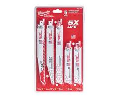 MILWAUKEE RECIPROZAAGBLADENSET SAWZALL AX, TORCH, WRECKER
