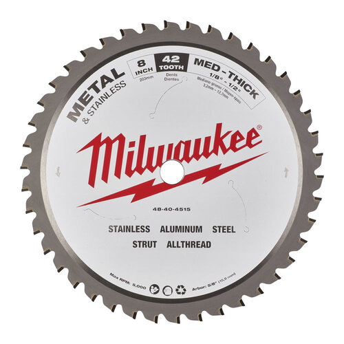 MILWAUKEE CIRKELZAAGBLAD METAAL