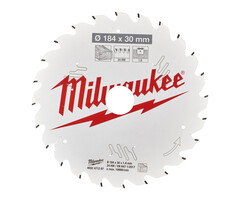 MILWAUKEE CIRKELZAAGBLAD  ø184