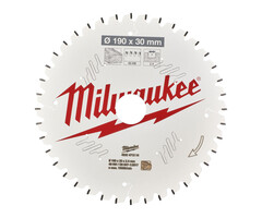 MILWAUKEE CIRKELZAAGBLAD MS W 190x30x2,4 (40 ATB neg. tanden)