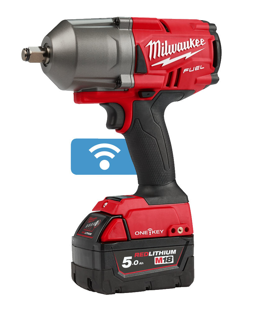 MILWAUKEE M18 ONEFHIWF12 FUEL slagmoersleutel 1/2″ high trq ONE-KEY met frictiering