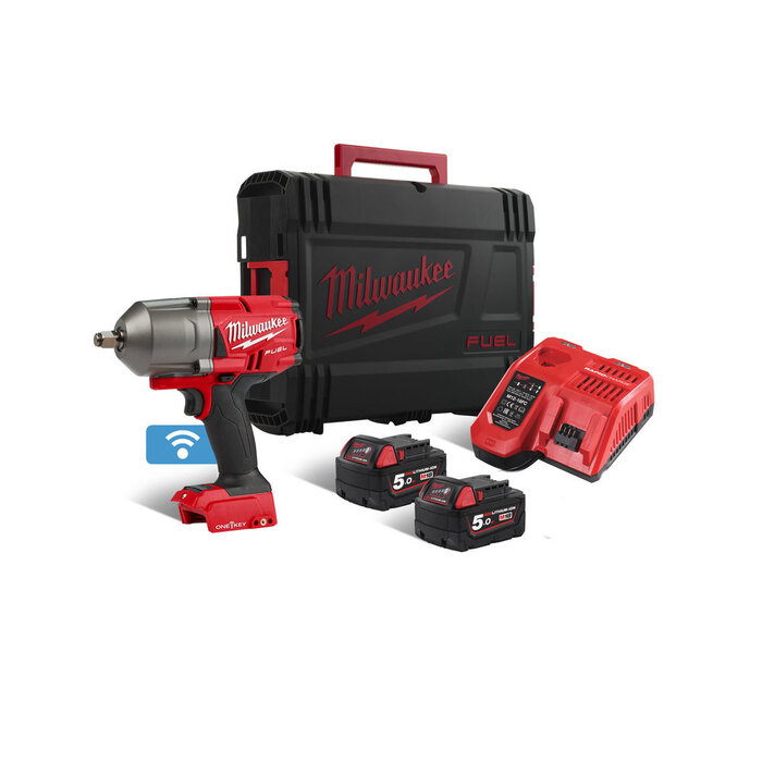MILWAUKEE M18 ONEFHIWF12 SLAGMOERSLEUTEL MET FRICTIERING ½″