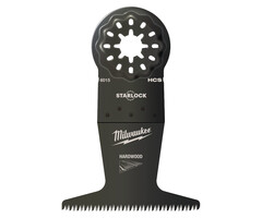 MILWAUKEE STARLOCK-HOUT 65 MM Multitool Starlock invalblad hout 3C speed 65 x 42 mmINVALZAAGBLAD MET 3 ZAAGTANDGEOMETRIE VOOR SNELLE EN ZUIVERE ZAAGSNEDES