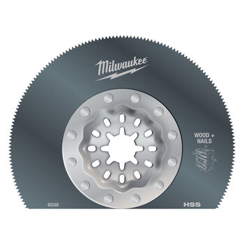 MILWAUKEE Multitool Starlock segmentblad multimateriaal 85 x 20 mm