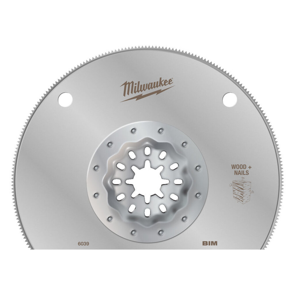 MILWAUKEE Multitool Starlock segmentblad multimateriaal Bi-metaal 100 x 28 mm
