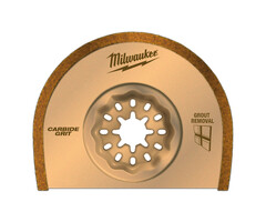 MILWAUKEE Multitool Starlock voegenblad  Carbide
