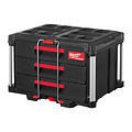 MILWAUKEE PACKOUT™ TOOLBOX MET 3 LADES