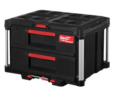 MILWAUKEE PACKOUT™ TOOLBOX MET 2 LADES