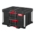 MILWAUKEE PACKOUT™ TOOLBOX MET 2 LADES