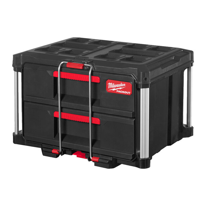 MILWAUKEE PACKOUT Gereedschapskoffer met twee lades
