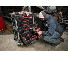 MILWAUKEE PACKOUT Gereedschapskoffer met twee lades