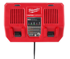 MILWAUKEE M18 DFC Dual bay snellader