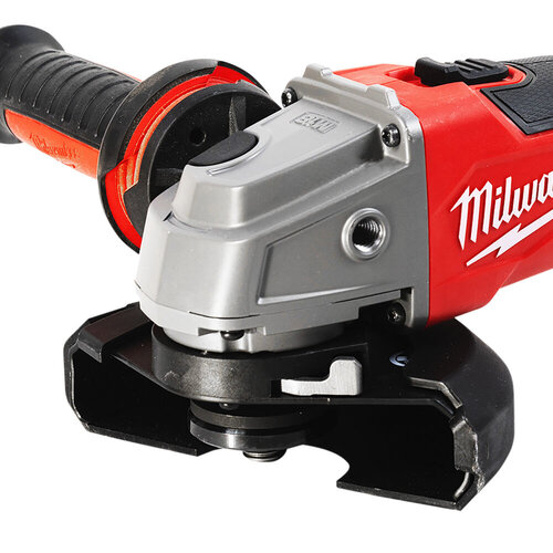 MILWAUKEE  M18 FSAG125X HAAKSE SLIJPMACHINE MET SCHUIFSCHAKELAAR 125MM