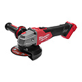 MILWAUKEE M18 FSAG125XB HAAKSE SLIJPMACHINE MET SCHUIFSCHAKELAAR EN REM 125MM