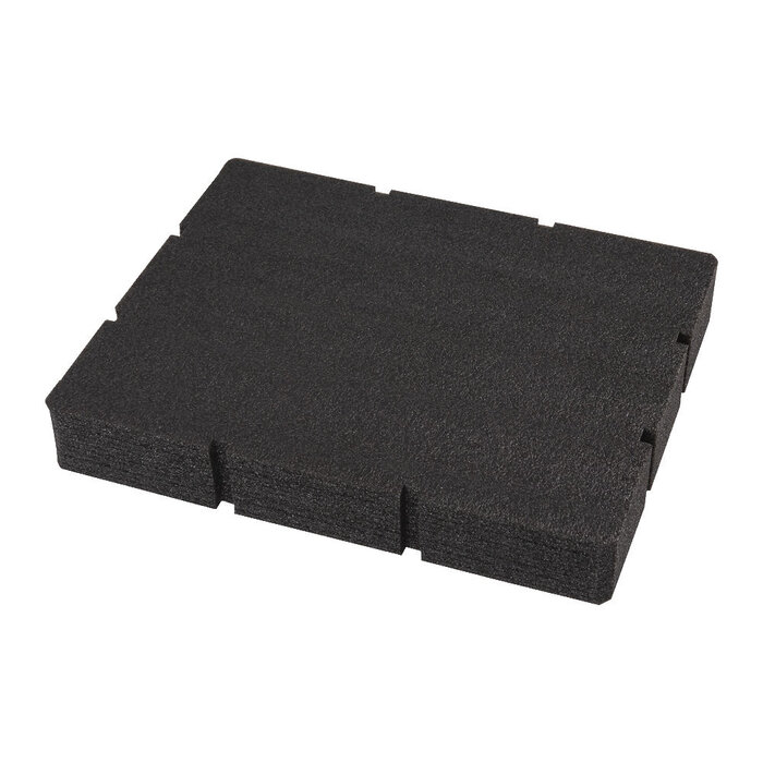 MILWAUKEE FOAM INLAY VOOR PACKOUT™ GEREEDSCHAPSKISTEN MET TWEE LADES