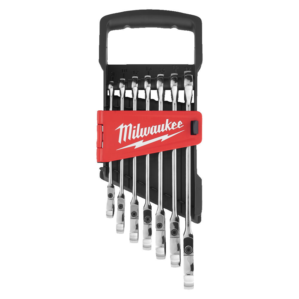 MILWAUKEE Ringratel-steeksleutel Flexset MAX BITE™(7-delig)