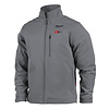 MILWAUKEE M12 HJGREY5-0 VERWARMDE JAS GRIJS  XL