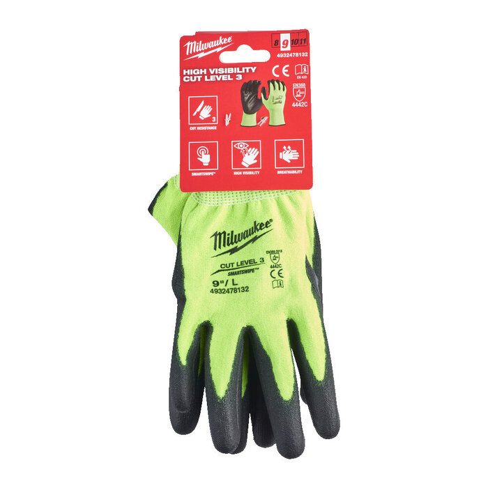 MILWAUKEE HI-VIS CUT C WERKHANDSCHOEN