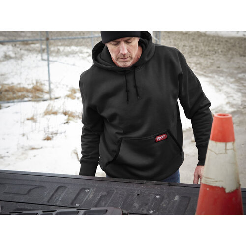 MILWAUKEE WORK HOODIE ZWART