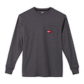 MILWAUKEE LONG SLEEVE T-SHIRT GRIJS