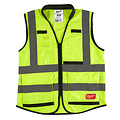 MILWAUKEE VEILIGHEIDSHESJE PREMIUM HI-VIS KLASSE 2 GEEL