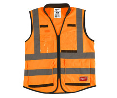 MILWAUKEE VEILIGHEIDSHESJE PREMIUM HI-VIS KLASSE 2 ORANJE