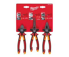 MILWAUKEE VDE Tangen  Set  3st.