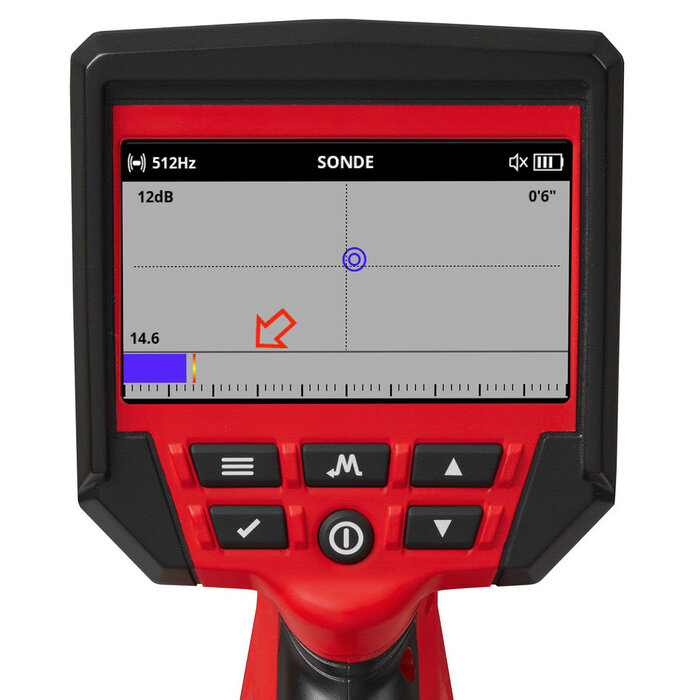 MILWAUKEE M12 PL ONE-KEY leidingplaatsbepaler