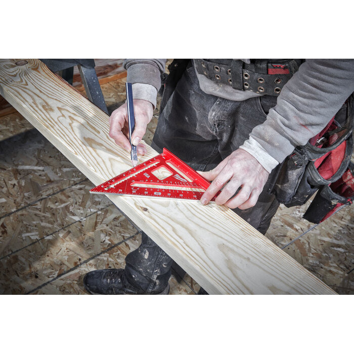 MILWAUKEE Meetdriehoek Rafter 18 cm
