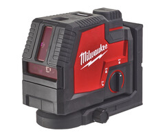 MILWAUKEE L4 CLLP-301C USB OPLAADBARE GROENE KRUISLIJNLASER/LOODLASER