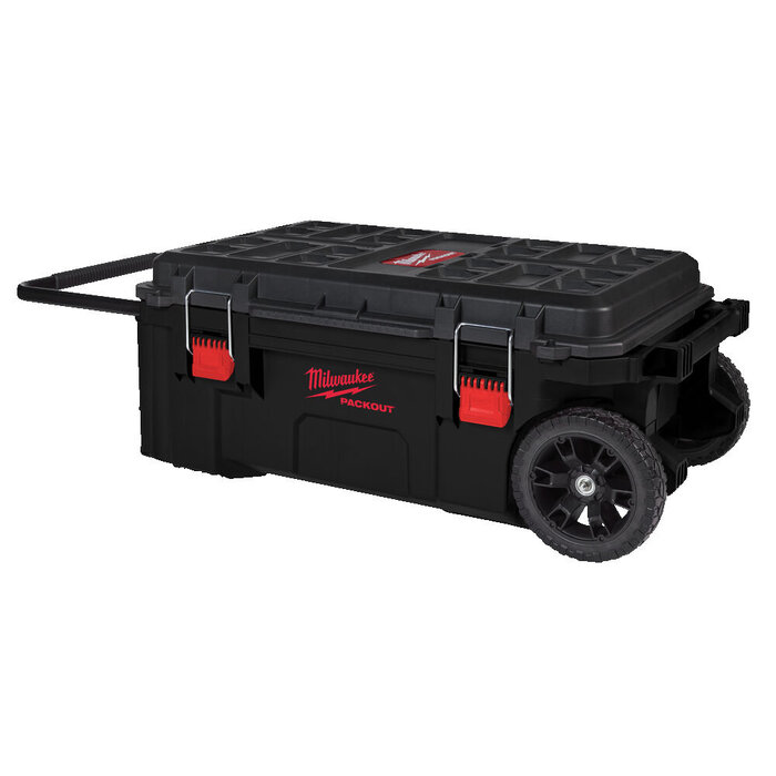 MILWAUKEE PACKOUT™ GEREEDSCHAPSKIST OP WIELEN