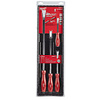 MILWAUKEE Koevoet set (4-delig) (200 mm/300 mm/450 mm/600 mm)