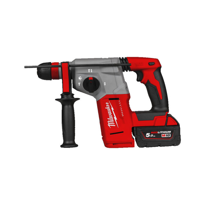 MILWAUKEE M18 BLHX Koolborstelloze 4-standen SDS-PLUS hamer met FIXTEC