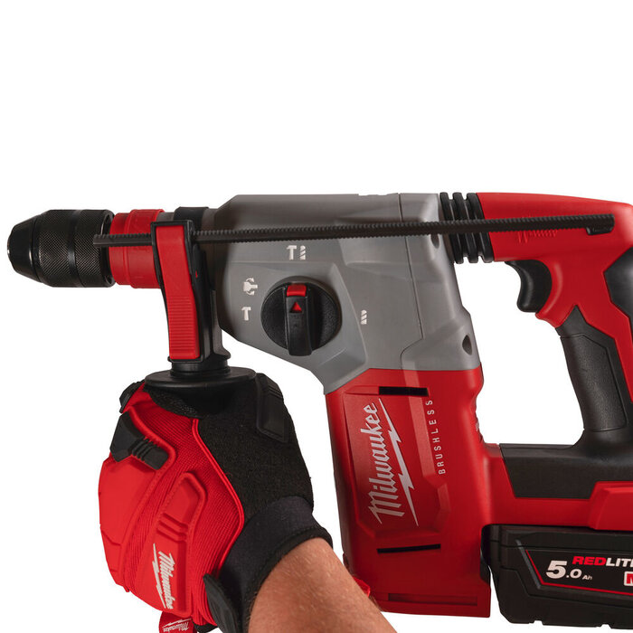 MILWAUKEE M18 BLHX Koolborstelloze 4-standen SDS-PLUS hamer met FIXTEC