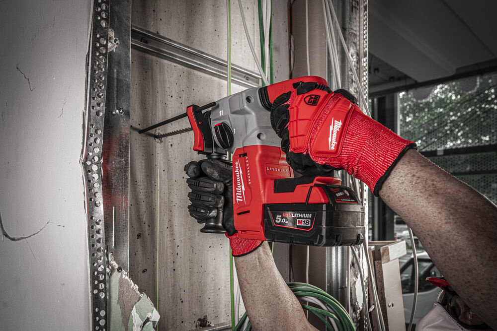 MILWAUKEE M18 BLH Koolborstelloze 4-standen SDS-PLUS hamer
