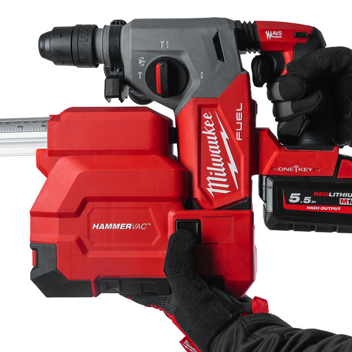 MILWAUKEE M18 FDDEXL FUEL™ STOFAFZUIGING VOOR 26 MM SDS-PLUS HAMER
