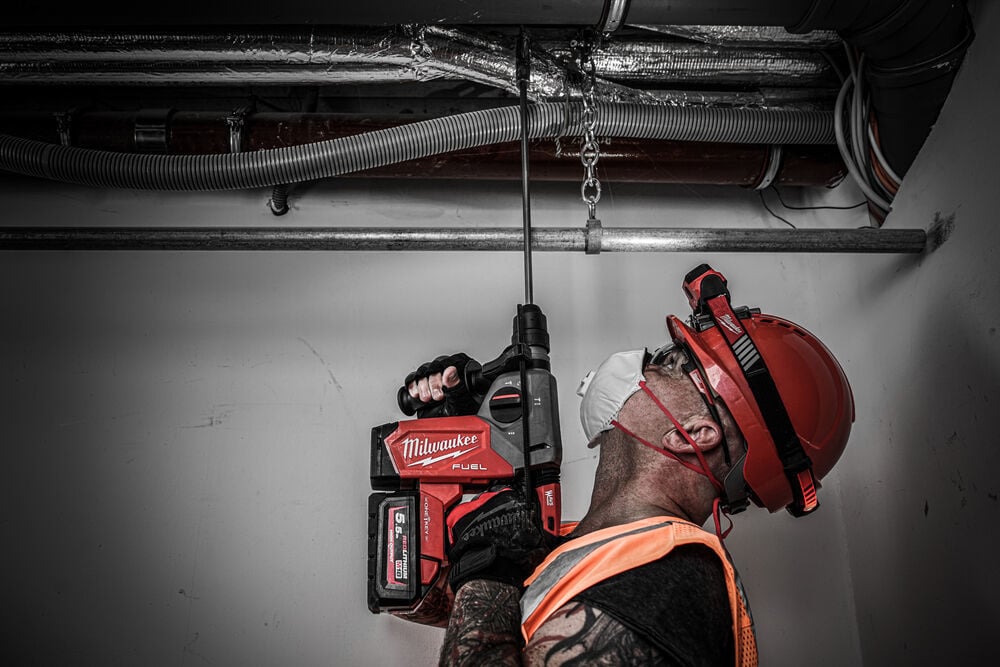 MILWAUKEE M18 ONEFHX FUEL ONE-KEY SDS-PLUS 26 mm hamer met 4 standen en FIXTEC