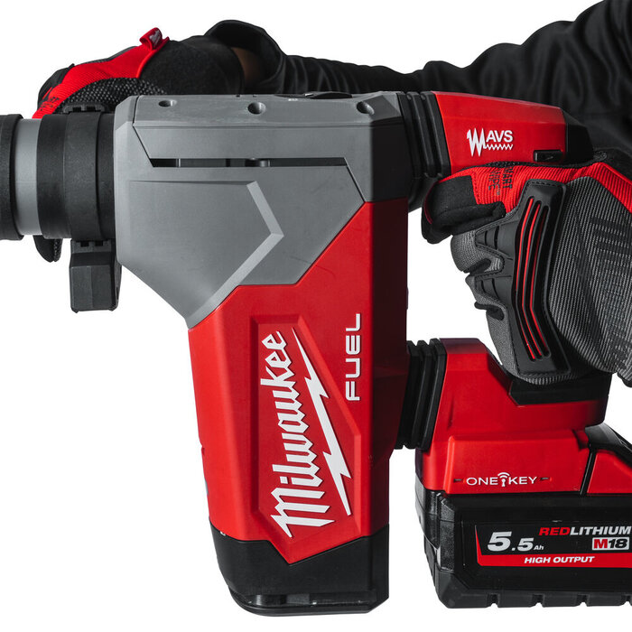 MILWAUKEE M18 ONEFHPX FUEL ONE-KEY SDS-PLUS 32 mm hamer met FIXTEC