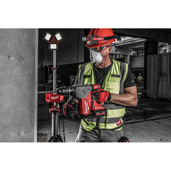 MILWAUKEE M18 ONEFHPX FUEL ONE-KEY SDS-PLUS 32 mm hamer met FIXTEC