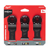 MILWAUKEE Multitool Starlock hout / metaal bladenset (5-delig)