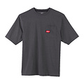 MILWAUKEE T-SHIRT KORTE MOUW GRIJS